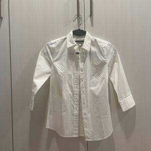 ‼️SOLD‼️J.Crew Stretch Perfect White Button-down Shirt - PXXS (new with tags)